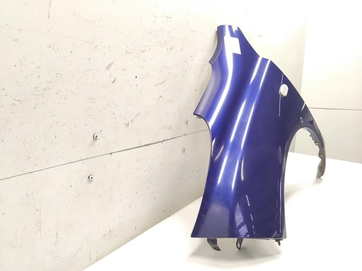 Nissan Micra K12 original Kotfl&uuml;gel vorn links BW6 Dark Blue Metallic BJ2003