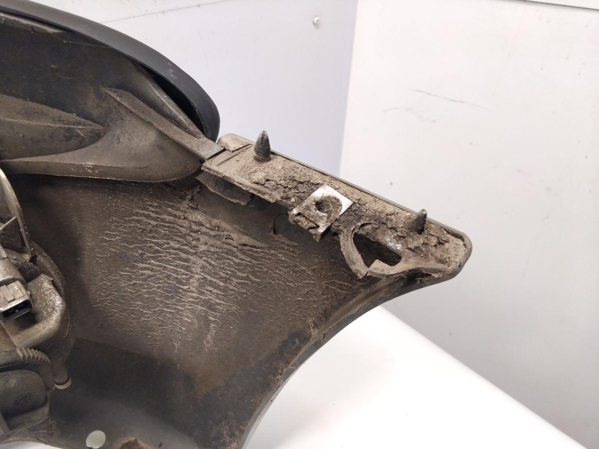Peugeot 206 CC Cabrio orig Sto&szlig;f&auml;nger Sto&szlig;stange vorn BJ2001 EZR Aluminiumgrau