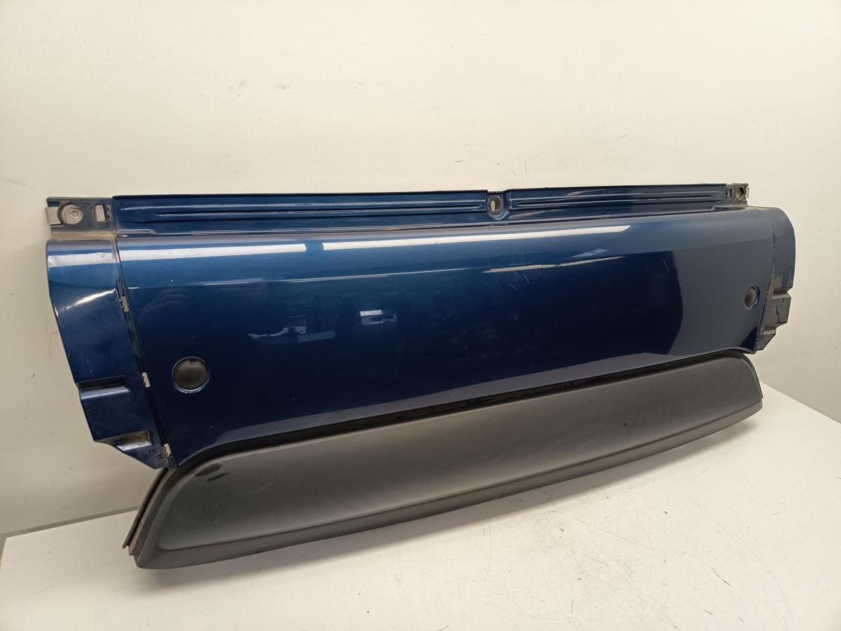 Smart Fortwo original Sto&szlig;stange hinten mitte EAF Star Blue Facelift Bj 2006