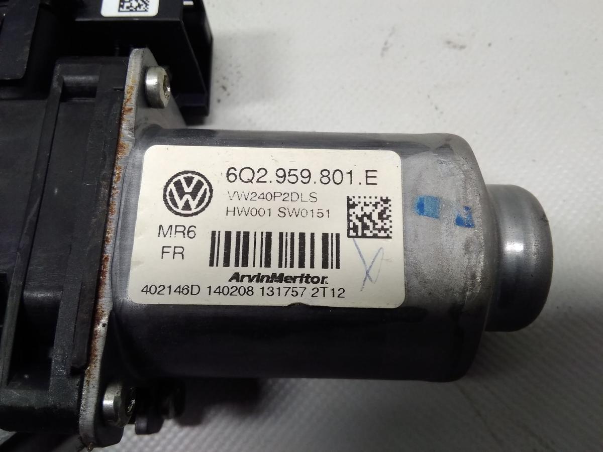 VW Polo 9N3 original Fensterhebermotor vorn rechts 6Q2959801E Bj.2008