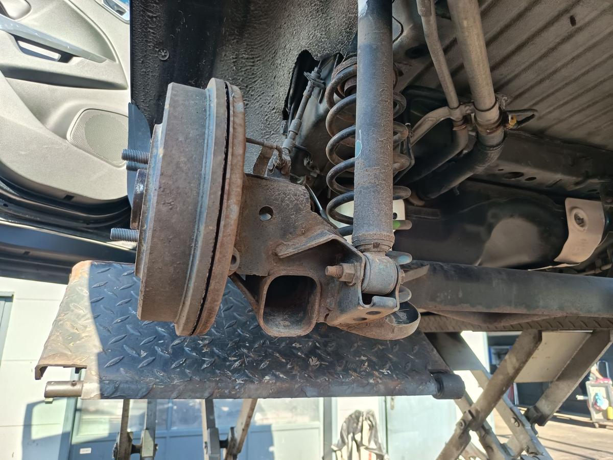 Ford Ecosport Mk2 original Hinterachse Tr&auml;ger trommelgebremst ABS 62Tkm Bj 2017