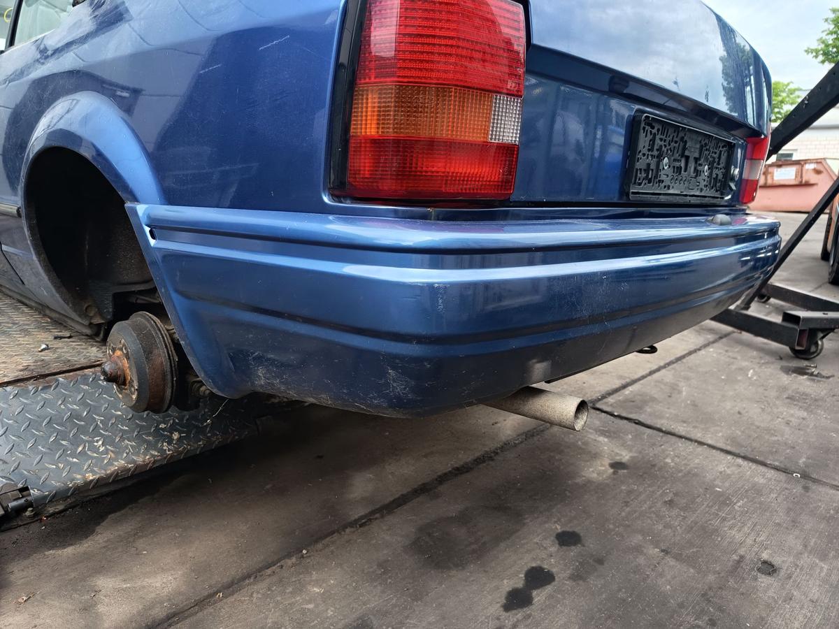 Ford Escort Cabrio IV MK4 ALF orig Stoßstange hinten Stoßfänger KA9 Blau Bj 1989