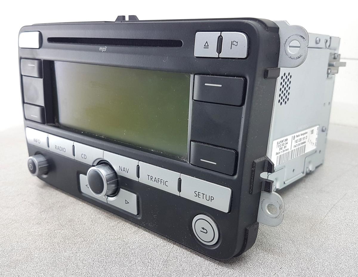 VW Golf Plus 5M Original Autoradio 1K0035191D 7612002044 RNS 300 Bj2007