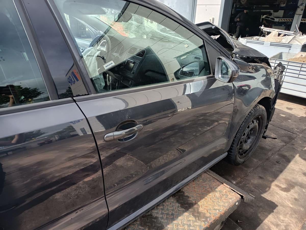 VW Polo V 6C original T&uuml;r vorn rechts Beifahrer Rohbau I7F Uranograu Bj 2014