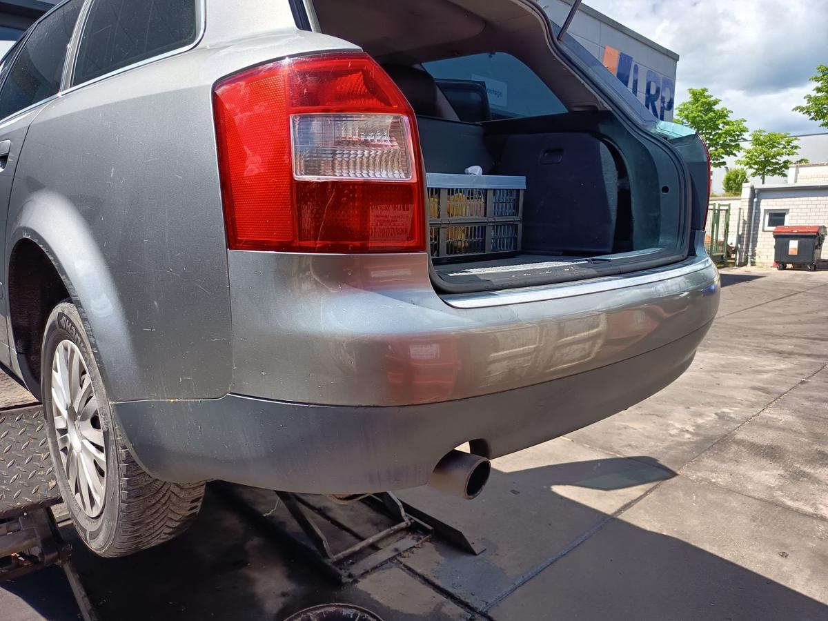 Audi A4 B6 Avant original Sto&szlig;stange F&auml;nger hinten Heck Y7Q Atlasgrau Bj 2003