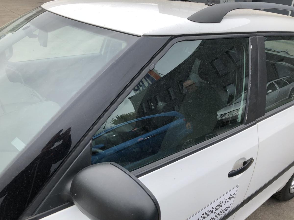 Skoda Fabia 2 5J Tür vorn links Fahrertür im Rohbau LF9E Candyweiss 06 bis 14