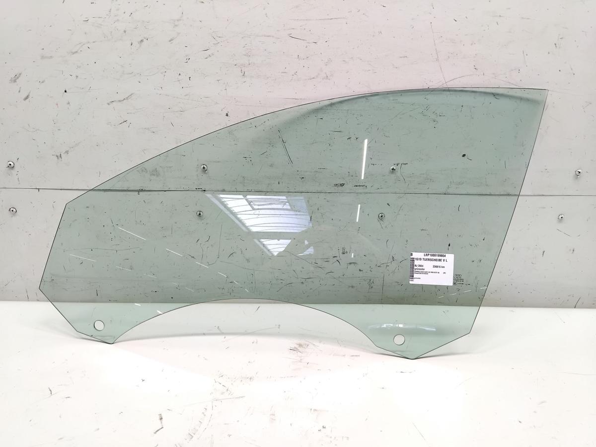 Audi A6 4F original T&uuml;rscheibe vorn links gr&uuml;ncolor BJ2004