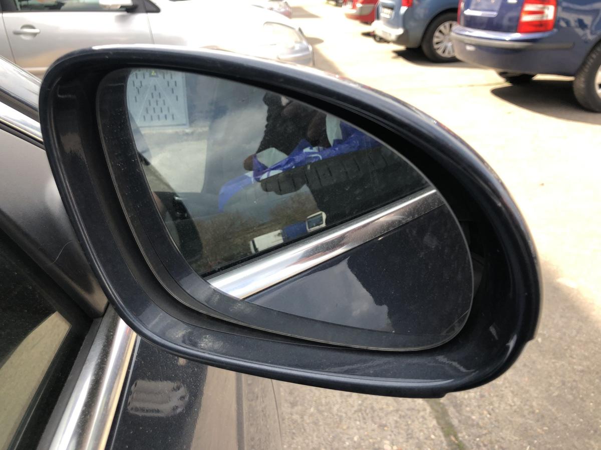 VW Passat 3C B6 Au&szlig;enspiegel rechts R&uuml;ckspiegel Spiegel elek LC5F Blue Graphit