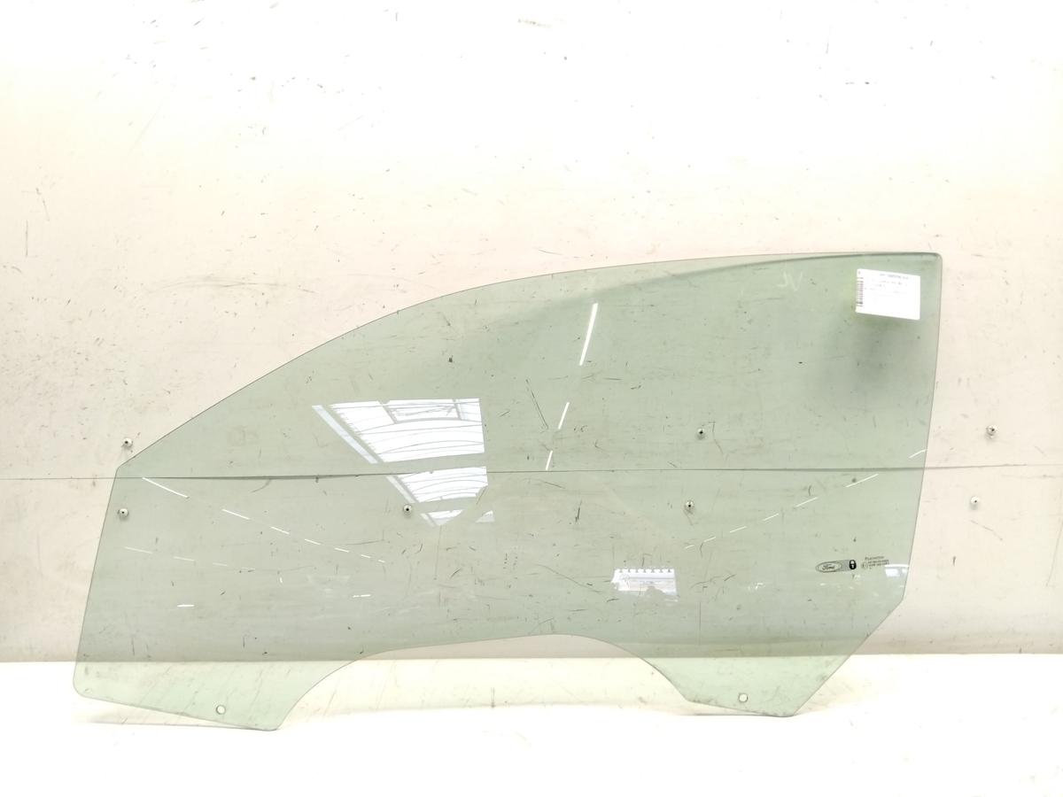 Ford Fiesta JD3 original T&uuml;rscheibe vorn links 3-t&uuml;rig gr&uuml;ncolor BJ2006