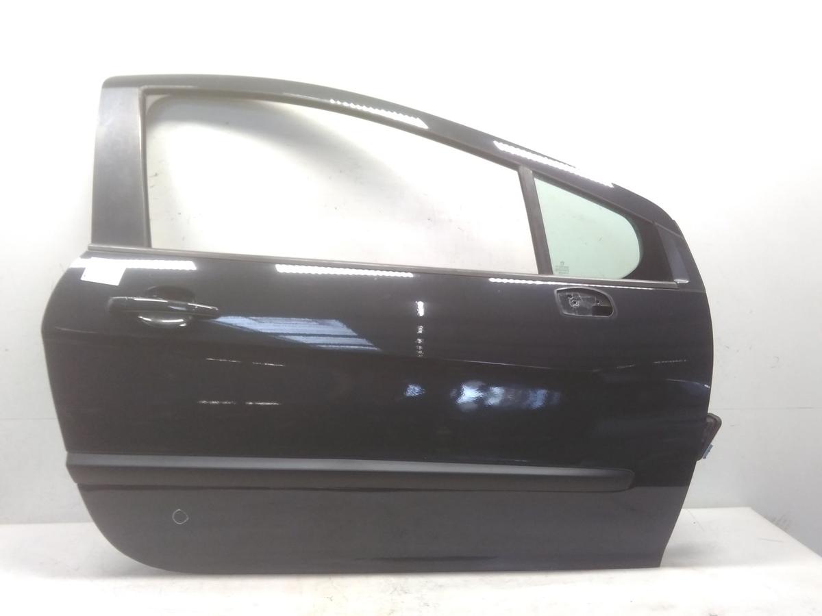 Peugeot 308 Tür vorn rechts Beifahrertür KTG Hurricane Grau 3-türig BJ2008