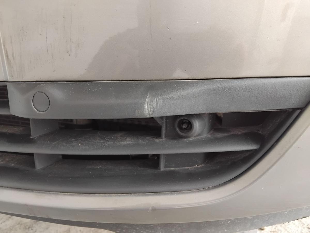 Opel Meriva B orig. Stoßfänger Stoßstange vorn PDC&Grill GJM Muskatgrau BJ2012