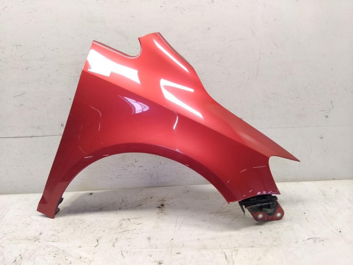 VW Golf Plus 5M original Kotfl&uuml;gel vorn rechts LA3X Sunsetred BJ2006