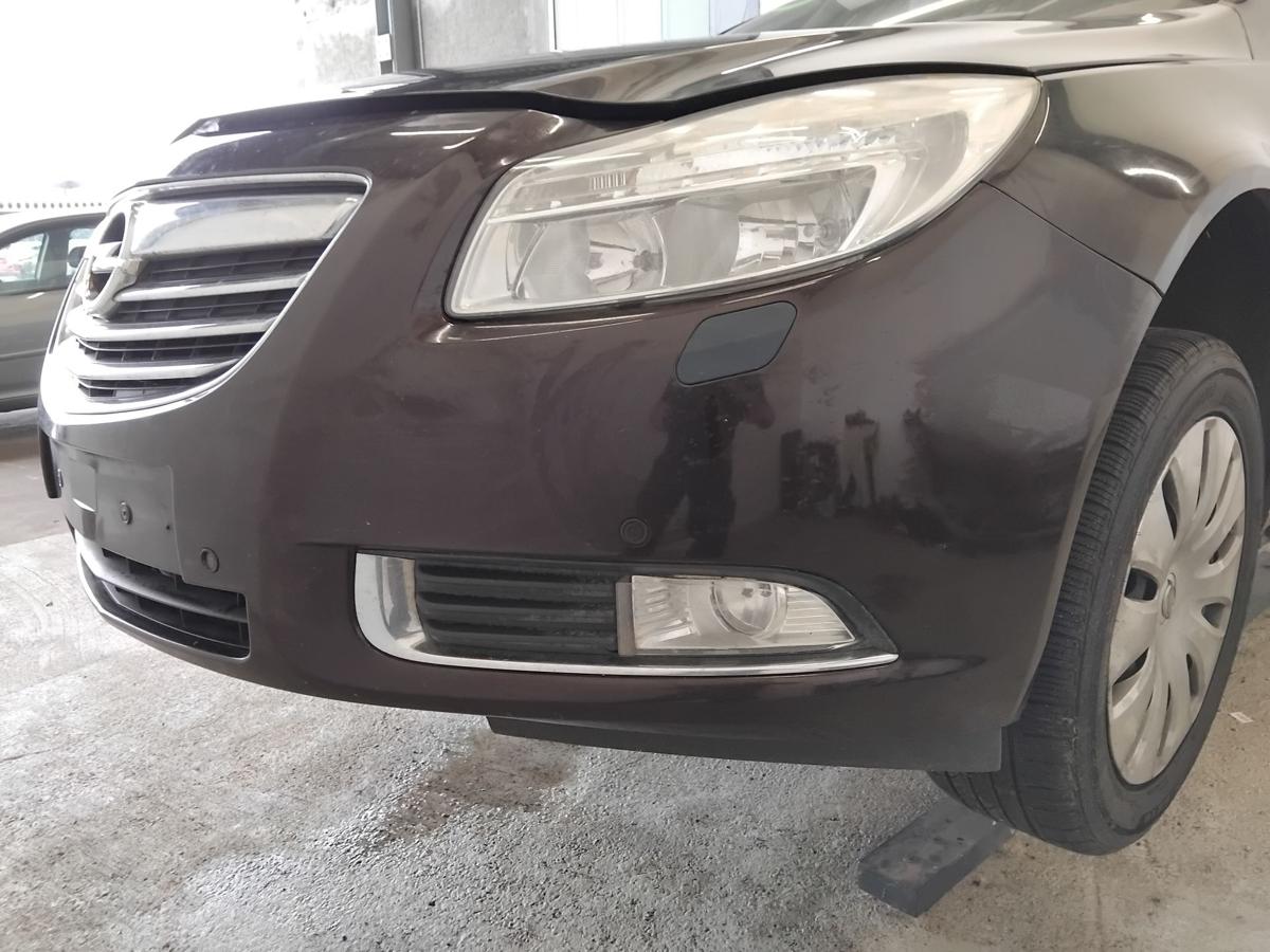 Opel Insignia A original Stoßstange Stossfänger vorn SRA PDC BJ2011 GOP Mahagonibraun