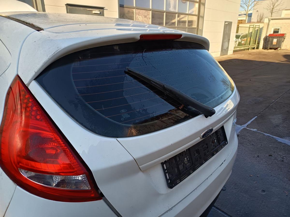Ford Fiesta VII original Heckklappe mit Scheibe Frostwei&szlig; Bj 2011