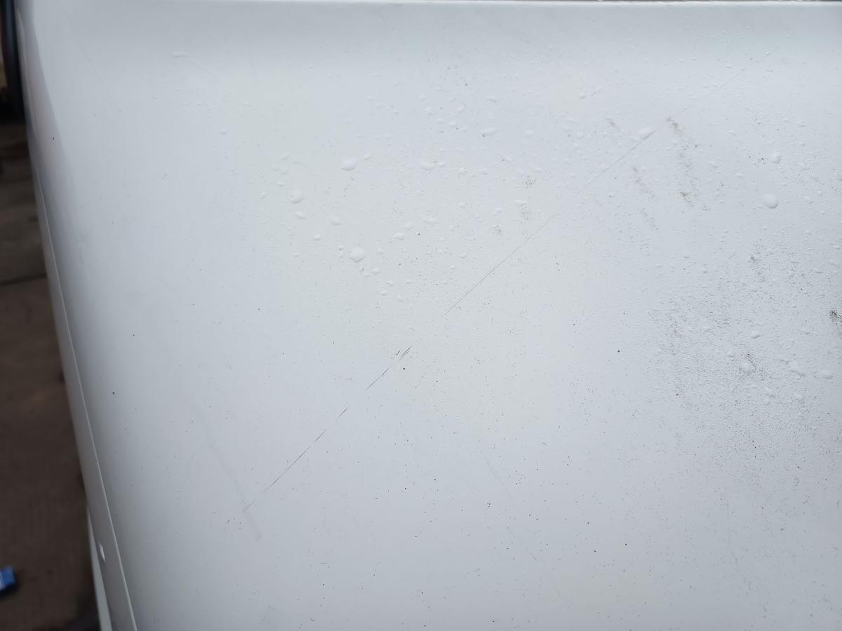 VW T5 7H Transporter Motorhaube Klappe Deckel vorn Front 902 Grauwei&szlig; Bj 2006