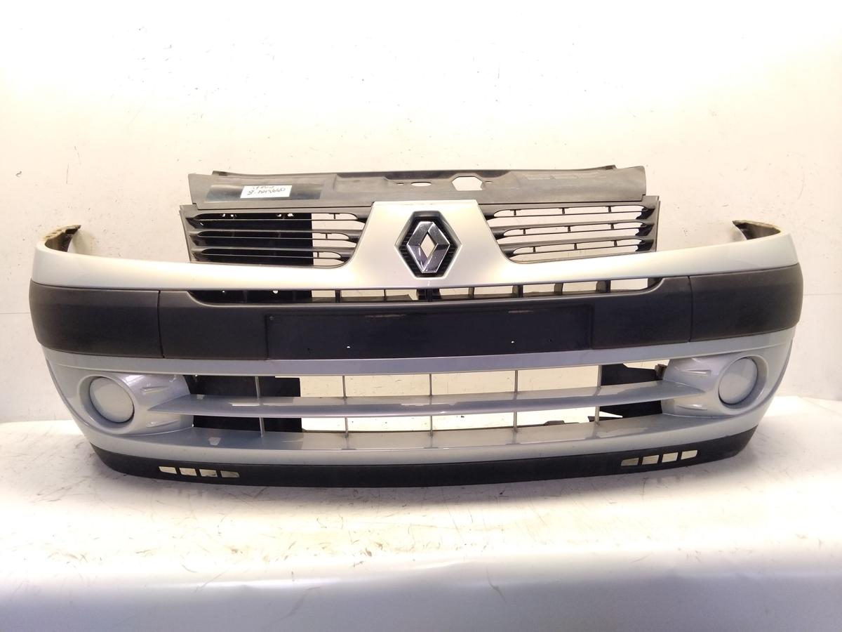 Renault Clio 2 Phase 3 orig Sto&szlig;stange Sto&szlig;f&auml;nger vorn BJ2004 MV632 Gris Boreal