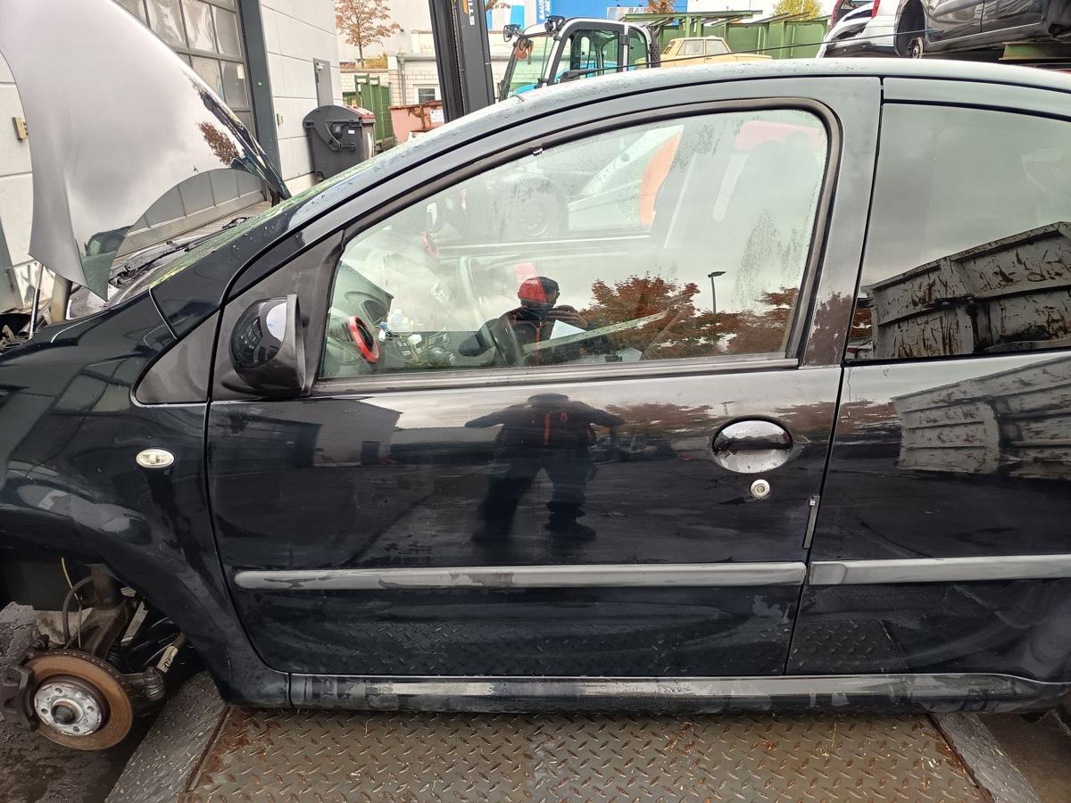 Citroen C1 original Tür vorn links Fahrer EXZ Schwarz Bj 2013