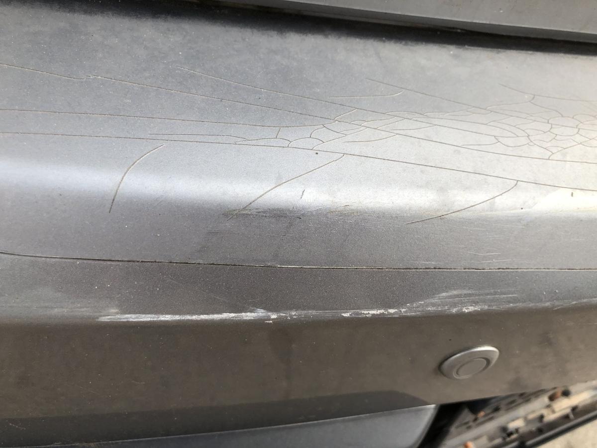Mazda 3 Typ BL Stoßfänger hinten mit PDC Heckschürze 5trg 38P Liquid Silver Met