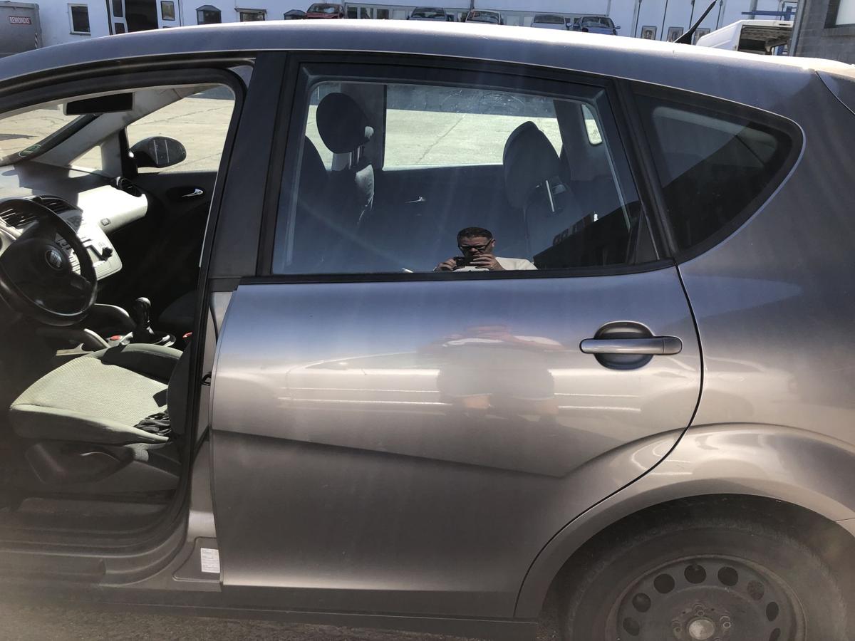 Seat Altea 5P Tür hinten links Fondtür im Rohbau NICHT XL Sombagrau LS7U