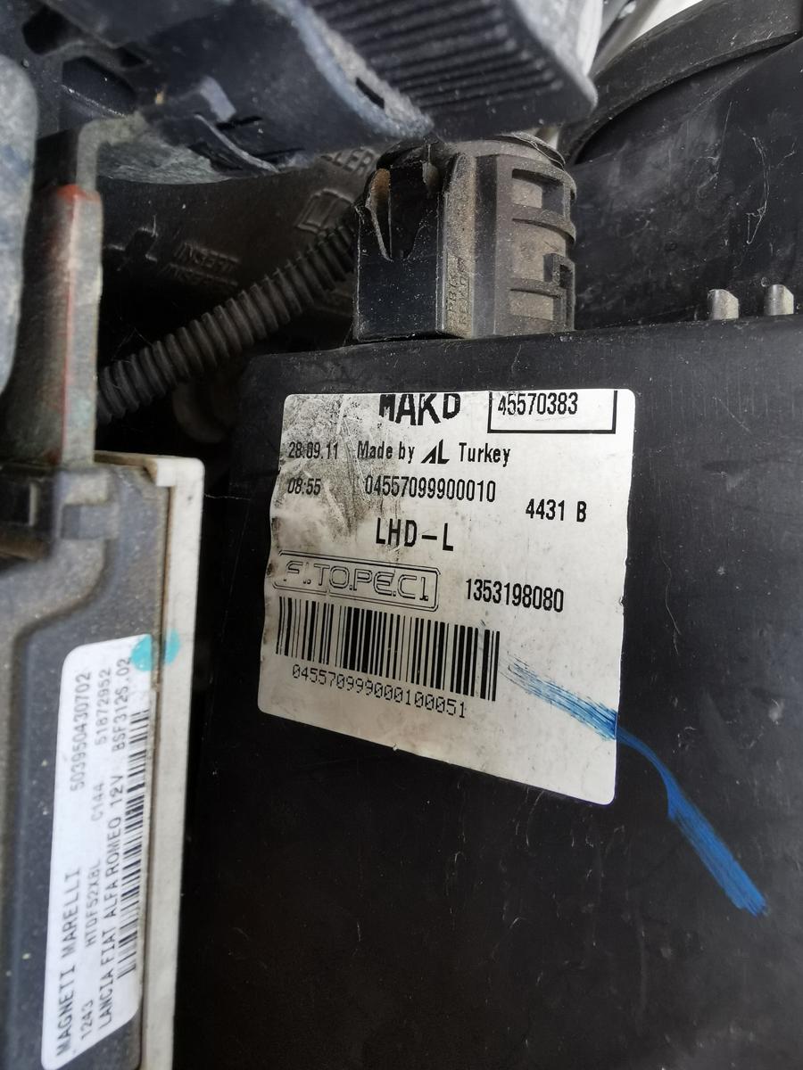 Peugeot Bipper A Scheinwerfer Hauptscheinwerfer Frontscheinwerfer vorn links