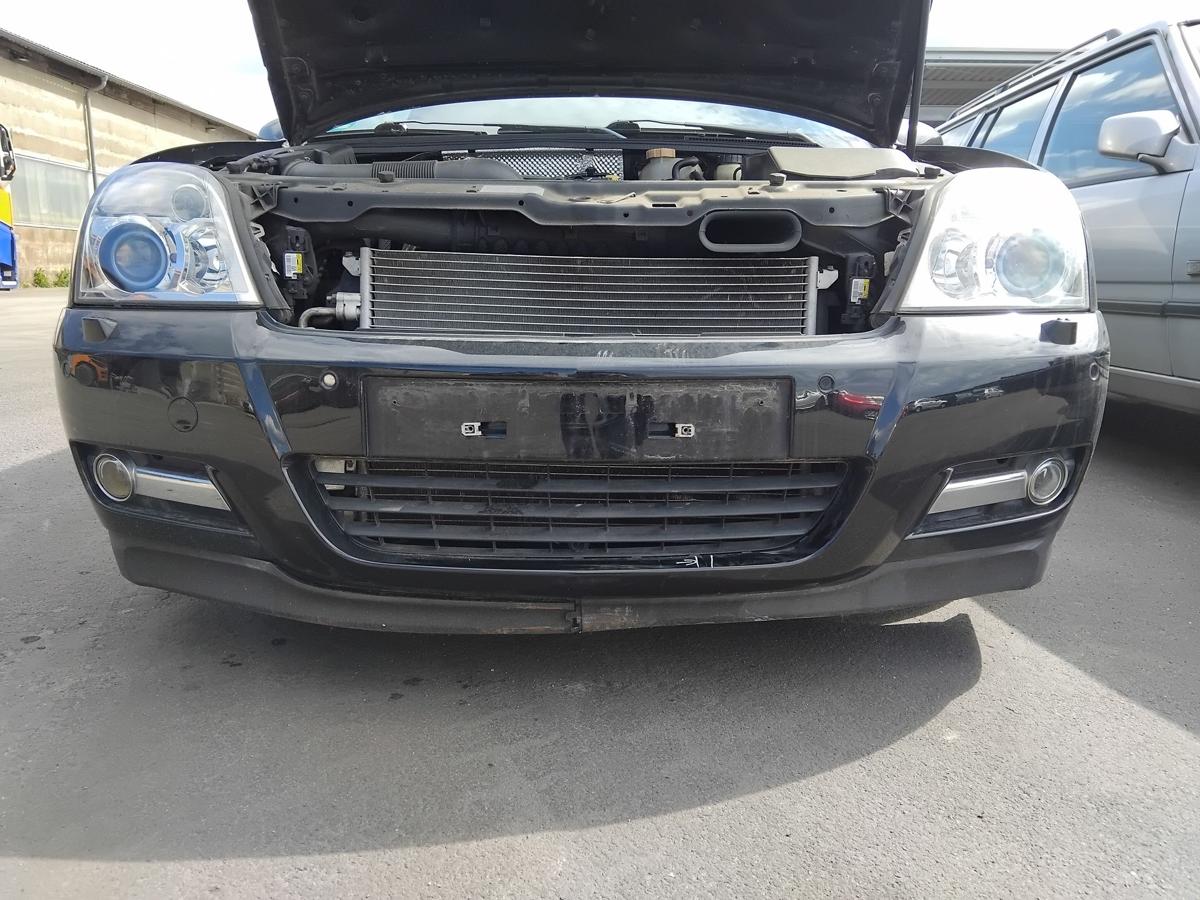 Opel Signum orig Sto&szlig;stange Stossf&auml;nger vorn mit SRA PDC BJ2005 Mangel Z20R schwarz