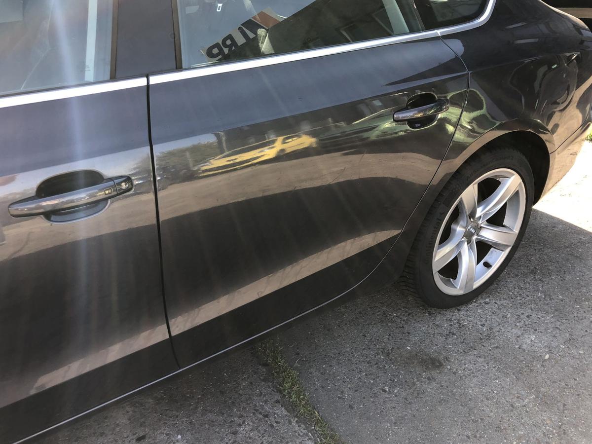 Audi A5 8T Sportback T&uuml;r hinten links im Rohbau Fondt&uuml;r LZ4X Amethystgrau Met