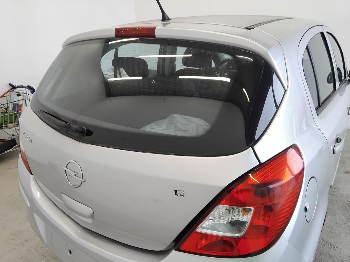 Opel Corsa D Heckklappe Starsilber III Z157 5-türig mit Heckscheibe BJ2006