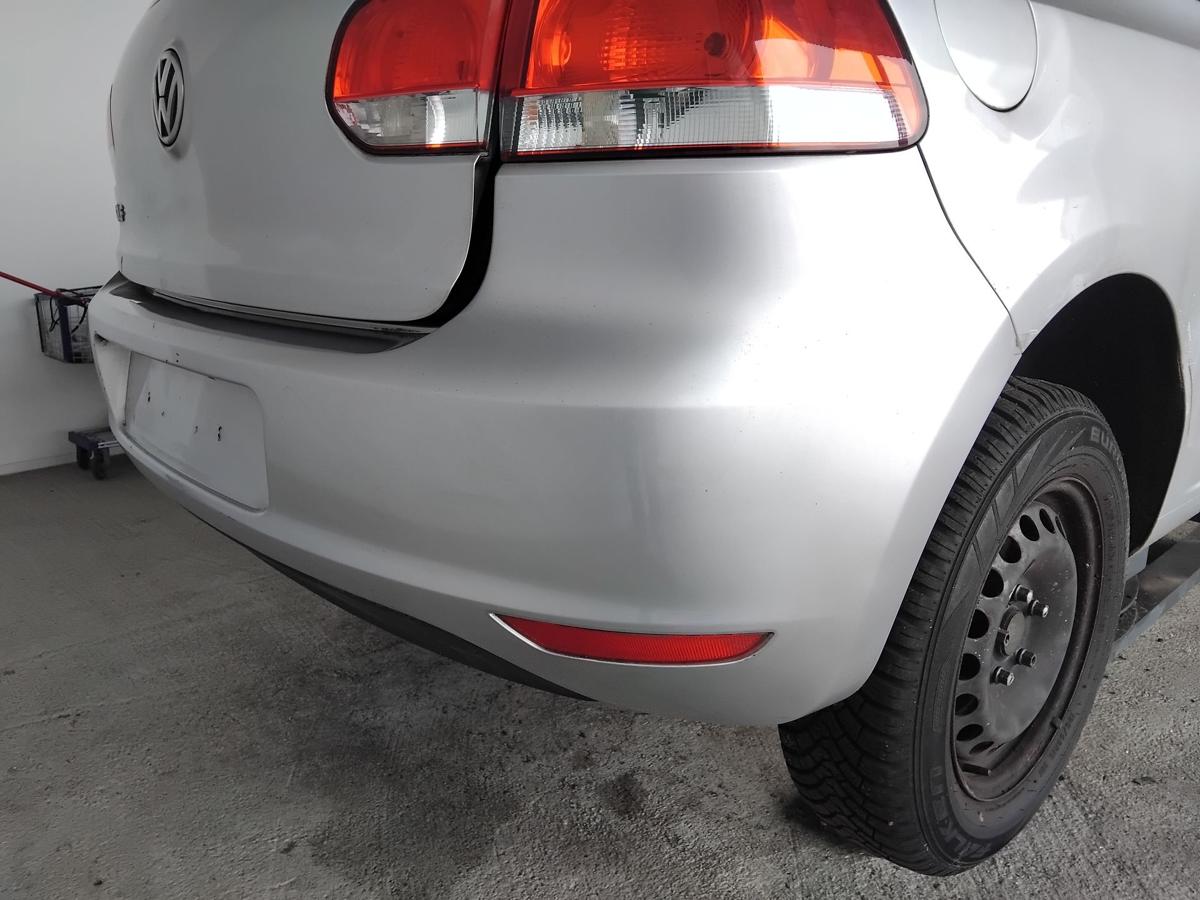 VW Golf 6 Fließheck original Stoßfänger Stoßstange hinten BJ2009 LA7W reflexsilbermetallic