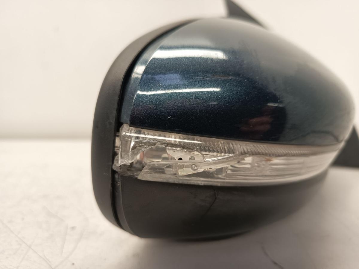 Golf VI Bj 2009 original Au&szlig;enspiegel links elektrisch einklappbar LC5F Blue