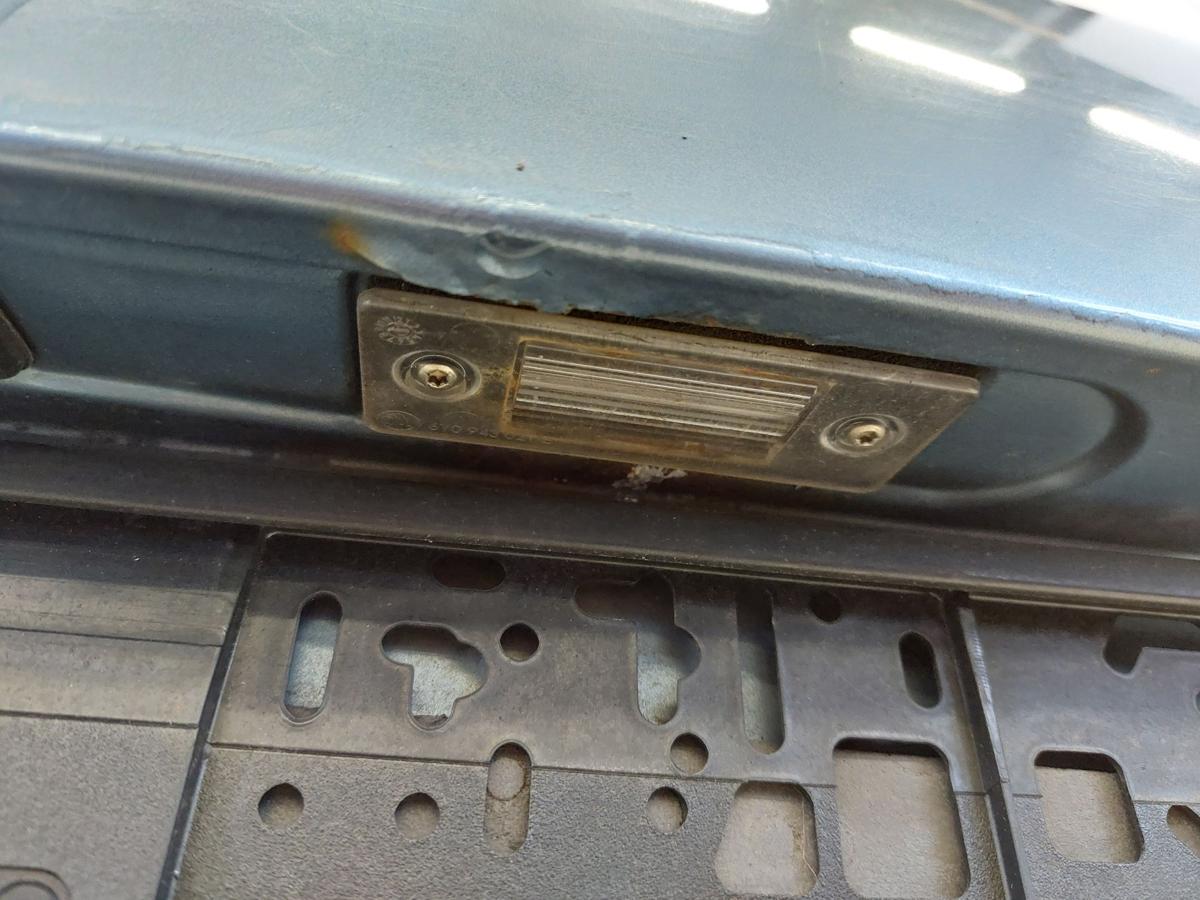 Skoda Fabia 5J Heckklappe mit Schiebe Kofferklappe 5 t&uuml;rer LF5X grau Heckdeckel