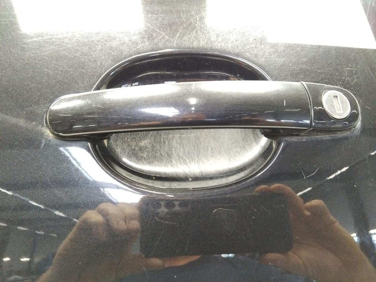 VW Polo 9N3 Tür vorn links Fahrertür 3-türig LC9Z Black Magic Pearl BJ2007