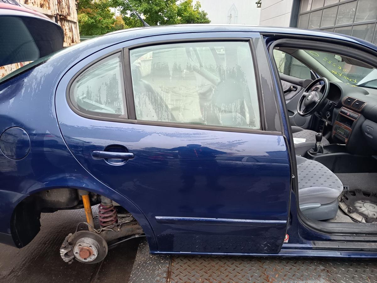 Seat Toledo 1M original Tür hinten rechts Fond B5N Indigoblau Bj 2000