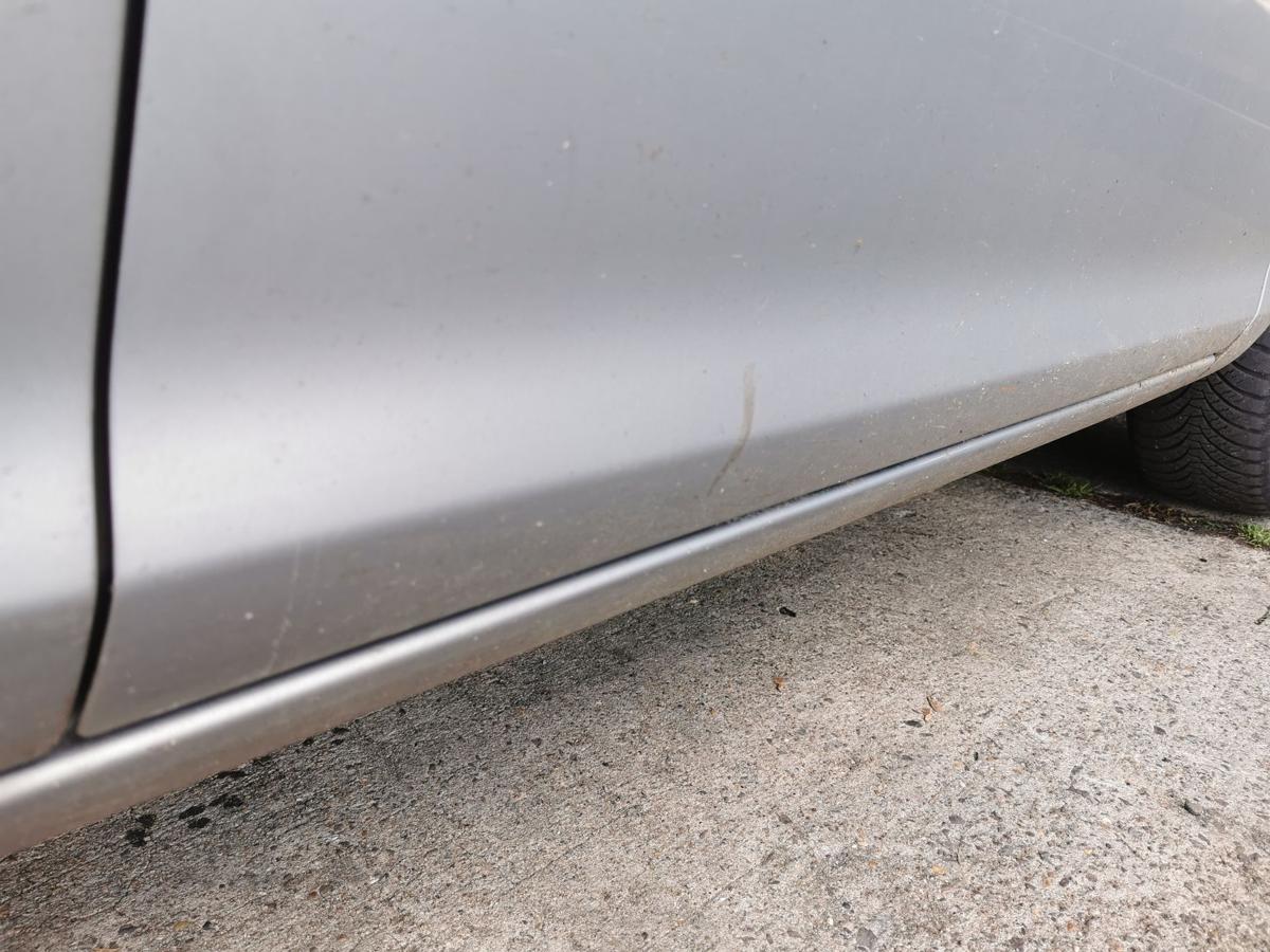 Opel Corsa D Beifahrertür Tür Autotür Rohbau vorn rechts 5trg Z163 Lichtsilber