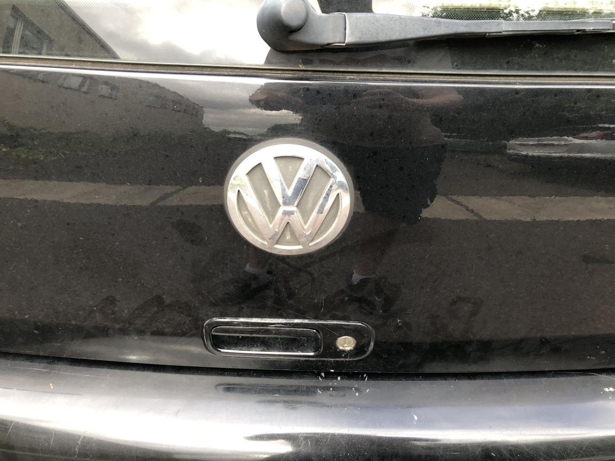 VW Lupo 6X Heckklappe mit Scheibe Heckdeckel Kofferklappe L041 Brillantschwarz