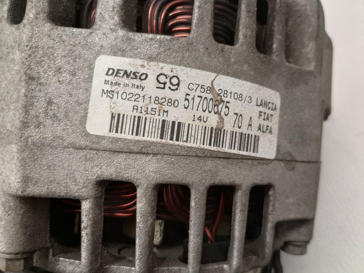 Ford KA 2 RU8 orig Lichtmaschine Generator 1.25 51kW Benzin 70A 51700675 Bj 08