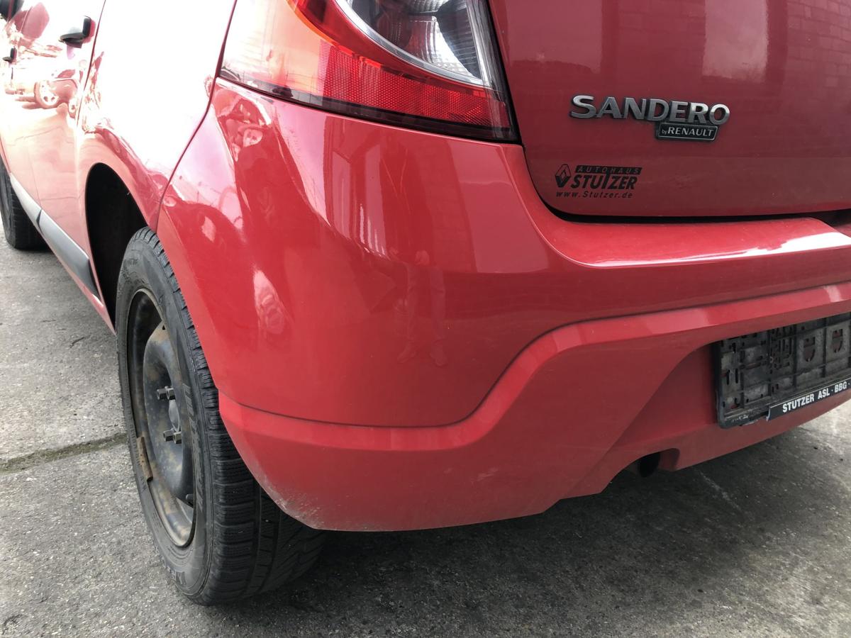 Stossfänger hinten Stoßstange Heckstoßfänge OV21D Red Passion Dacia Sandero BS0