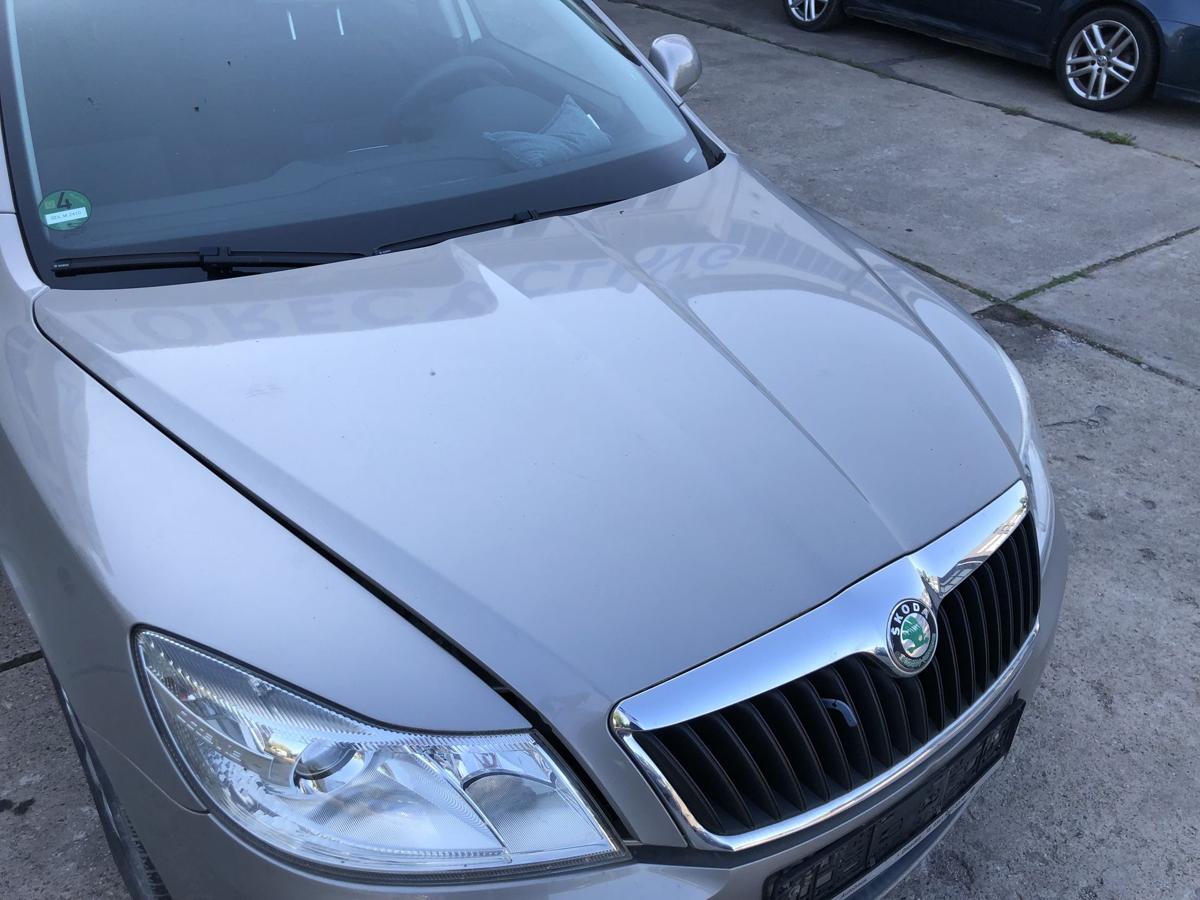 Skoda Octavia 1Z ab09 Motorhaube Haube Klappe Deckel vorn K&uuml;hlergrill LF8H