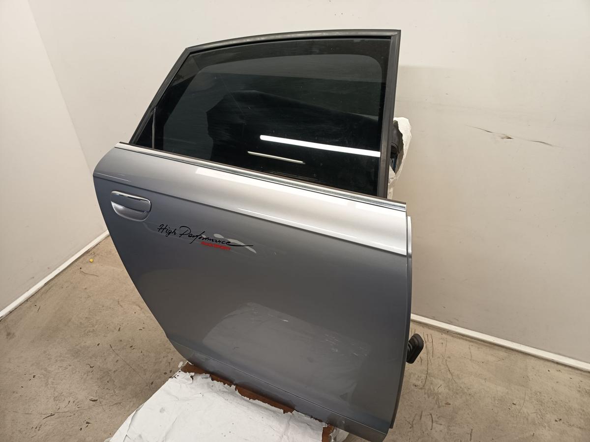 Audi A6 4F Limo original T&uuml;r hinten rechts LY7J Avussilber Baujahr 2006