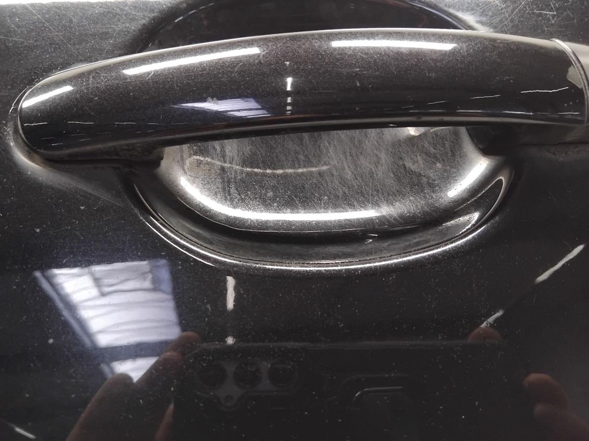 Skoda Fabia 2 Kombi 5J T&uuml;r hinten links schwarzmetallic 9910 LF9R Bj.2008