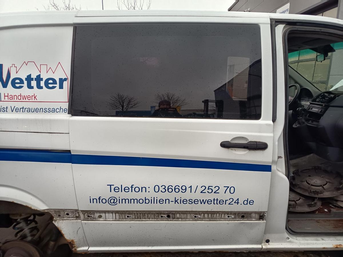Mercedes Vito W639 original Schiebet&uuml;r rechts Fond 9147 Arktiswei&szlig; Bj 2007