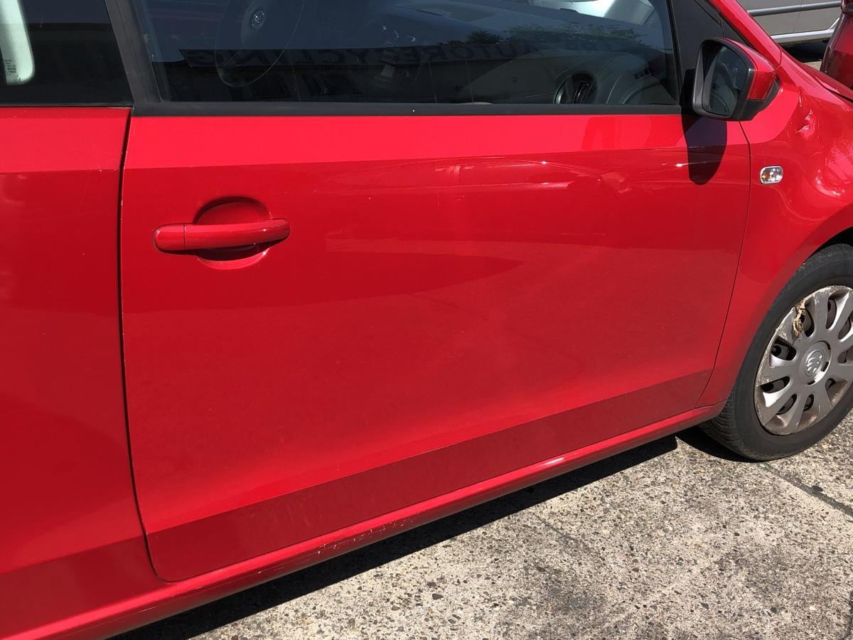 Skoda Citigo Typ AA T&uuml;r vorn rechts Beifahrert&uuml;r nur 3 t&uuml;rer LY3D Tornadorot