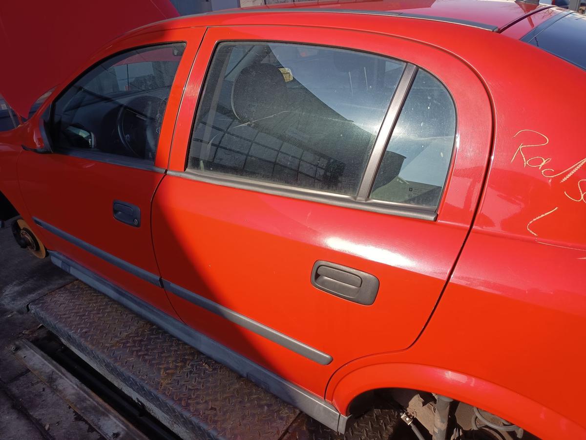 Opel Astra G original T&uuml;r hinten links Y547 Magmarot Baujahr 1998