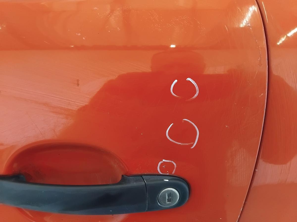 Seat Ibiza III 6L Tür vorn links Fahrertür 3-türig flashrot LP3G BJ2002