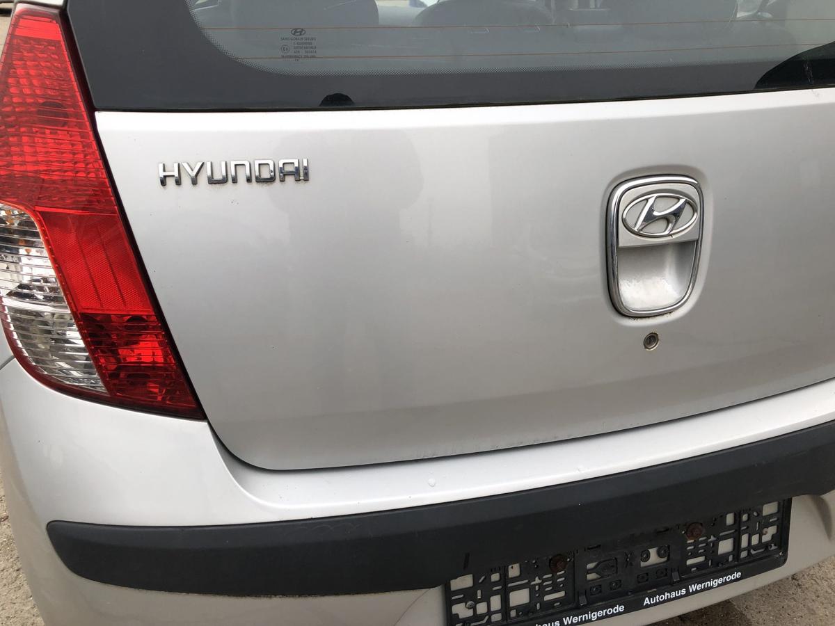 Hyundai i10 PA Heckklappe mit Scheibe Kofferklappe HD Sleek Silver Metallic