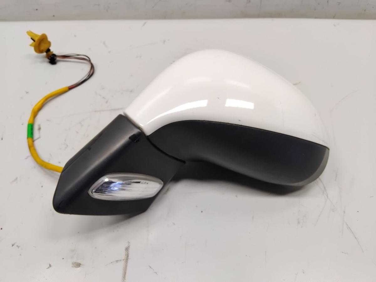 Peugeot 308 orig.Au&szlig;enspiegel links elektrisch&beheizt 6 PIN BJ2010 EWP Schneewei&szlig;