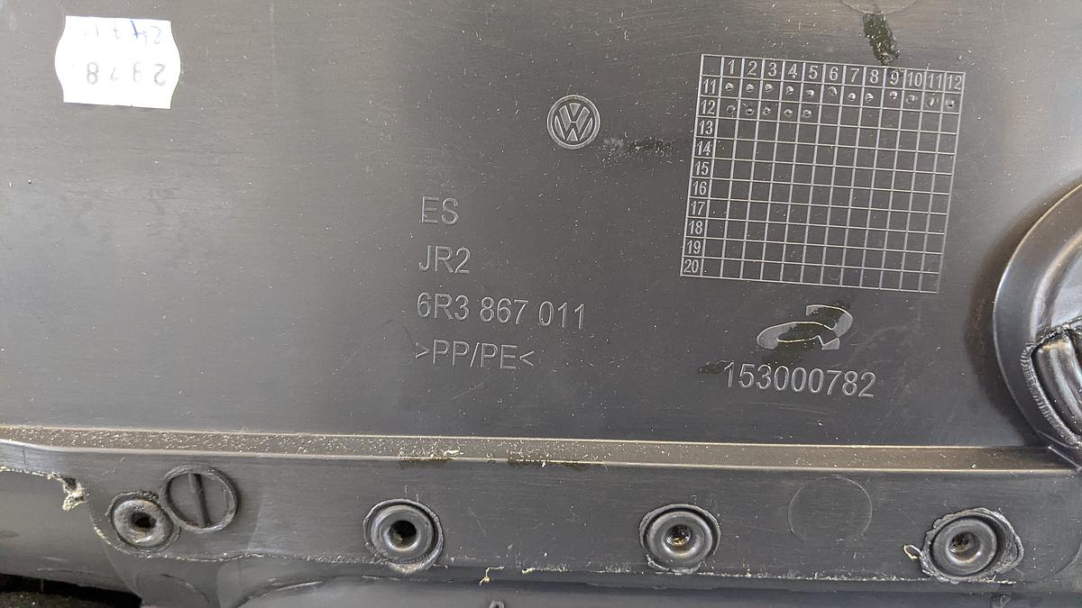VW Polo 6R Türverkleidung vorn links 3 türer 6R3867011AR