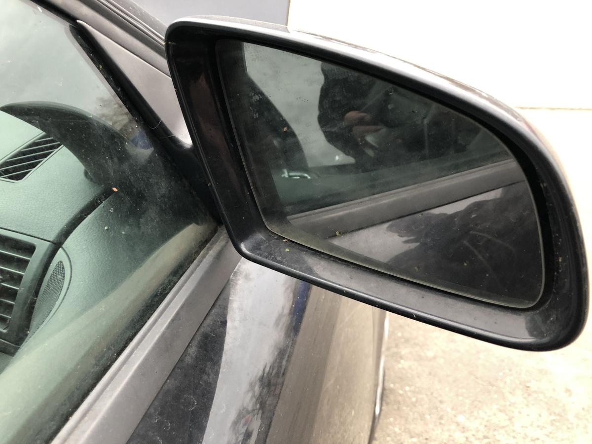 Audi A4 8E B6 Avant Au&szlig;enspiegel rechts R&uuml;ckspiegel elektrisch LZ9W Ebonyschwarz