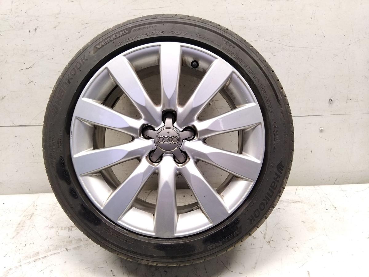 Audi A1 8X original Aluradsatz Sommer 7Jx16H2 ET34 215/45R16 90V 6mm Hankook