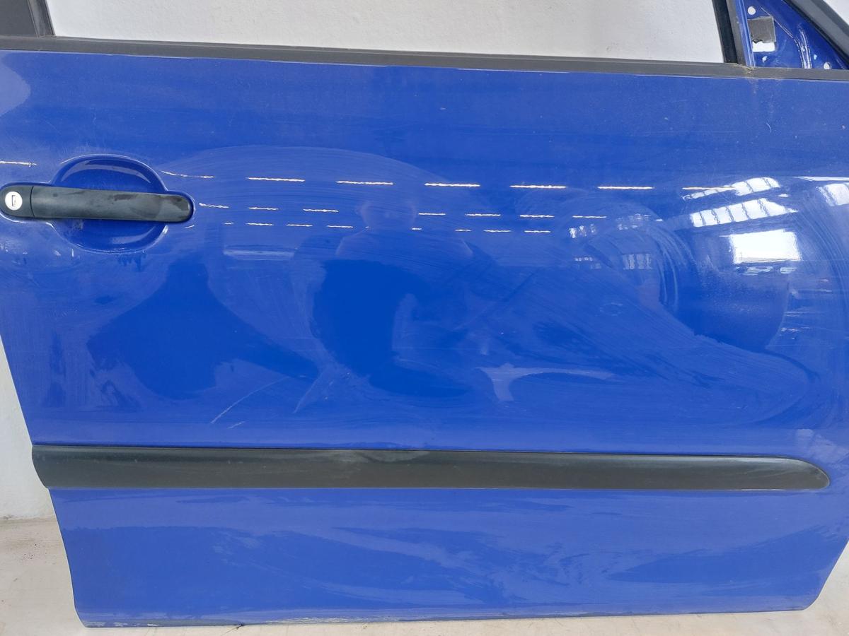 Skoda Fabia 2 Typ 5J T&uuml;r vorn rechts Beifahrert&uuml;r LF5K Dynamic Blue