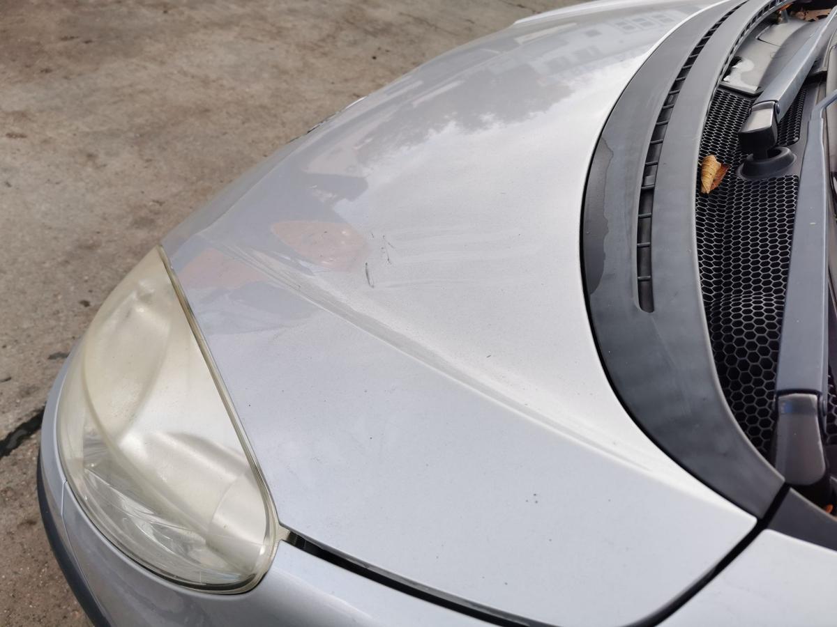 Peugeot 1007 K Motorhaube Haube Klappe Deckel Bonnet vorne EZR Aluminiumgrau Met